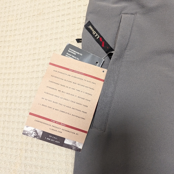 LL Bean Outdoors Dryskin Schoeller Hiking Pants Mens Size Tall XL - Picture 5 of 5